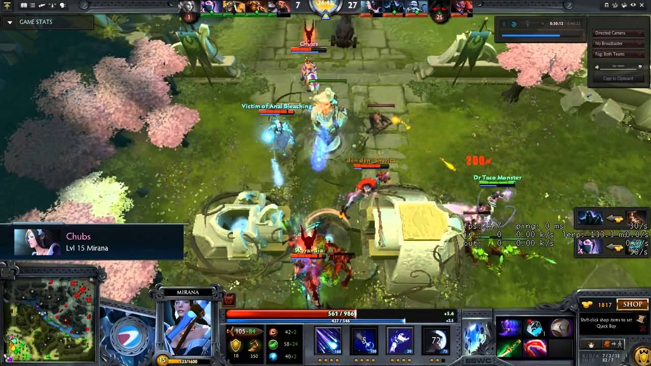 Dota 2 pro mirana gamplay [pub смотреть онлайн