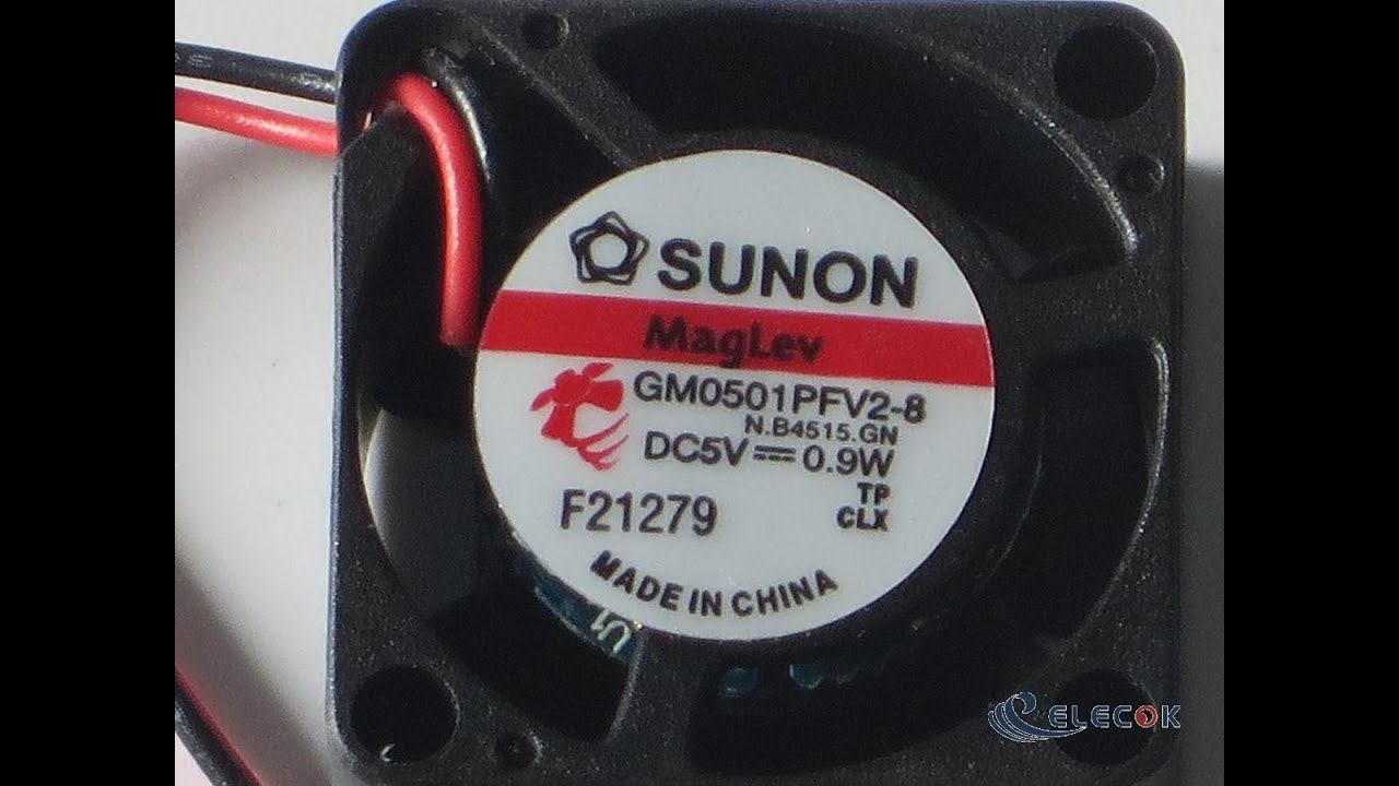 GM0501PFV2-8 5V 0.9W 2wires Cooling Fan смотреть онлайн