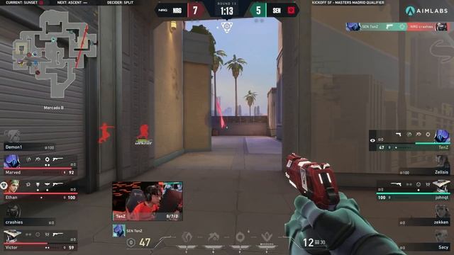 NRG vs SEN — VCT Americas Kickoff — Playoffs — Mapa 1 смотреть онлайн
