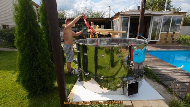 Как установить Аквабеседку на деревянную терассу? подготовка в эксперименту часть 1.