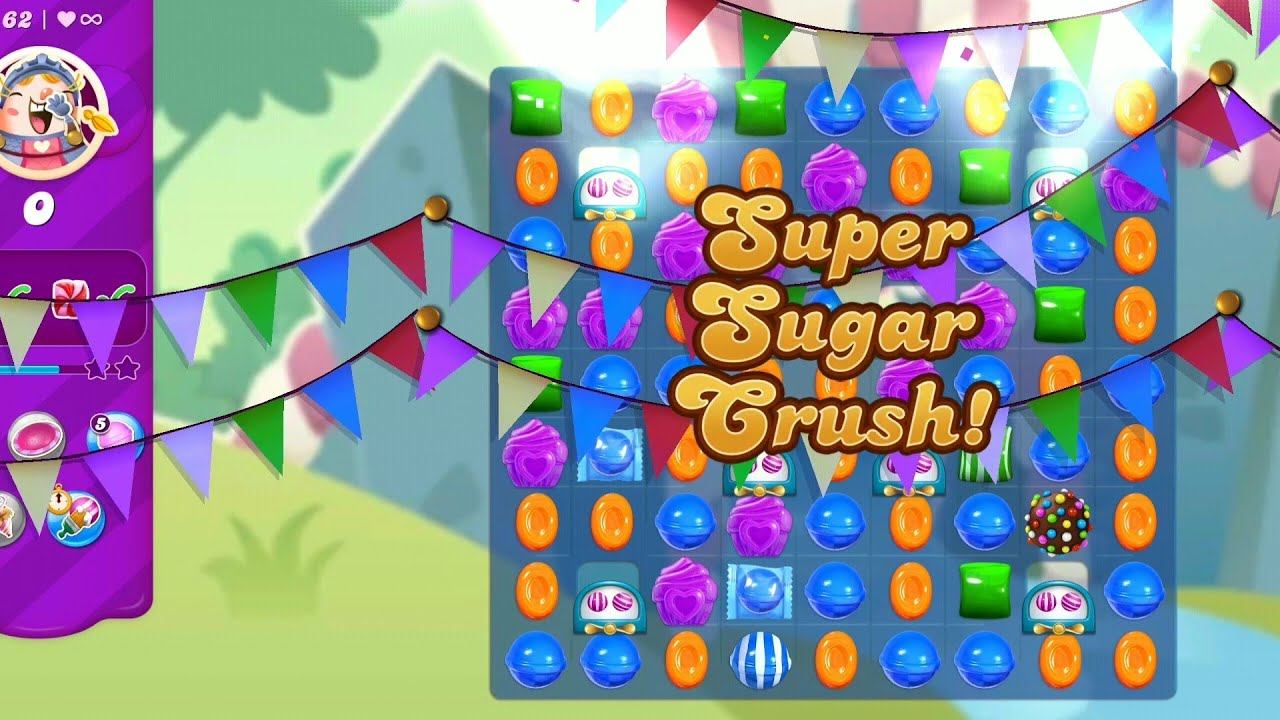 candy crush saga level 62 to 65 | game play смотреть онлайн