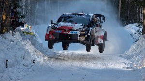 WRC Rally Sweden 2023 | FLAT OUT & JUMPS