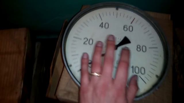 Манометр М 205 100кг   The Pressure Gauge M 205 100kg