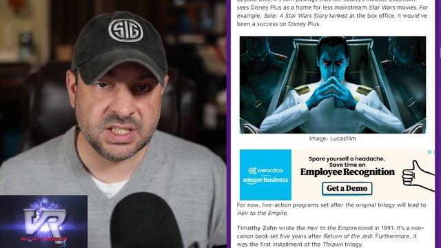 Thrawn | Star Wars Heir To The Empire to DISNEY Plus? | Big Mistake! смотреть онлайн