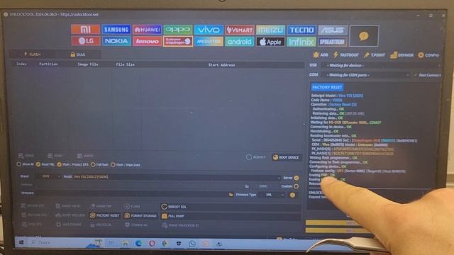 🔥 FRP Vivo Y31 V2036 Разблокировка Аккаунта Гугл. Unlocktool. TestPoint. Удалённая разблокировка 🔐