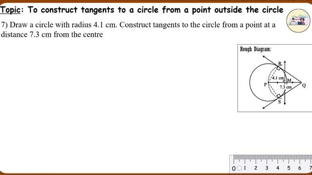 Geometric Constructions(3/3)|Maths 2-Chapter 4|Construction of tangent,Practice Set 4.2,ProblemSet смотреть онлайн