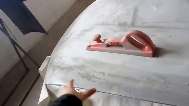 дорабатываю тойту под грунт,установл вытяжку !