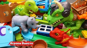 Обучающий конструктор для детей. Лего с шариками : ЖИВОТНЫЕ. Развивающие игрушки для детей !