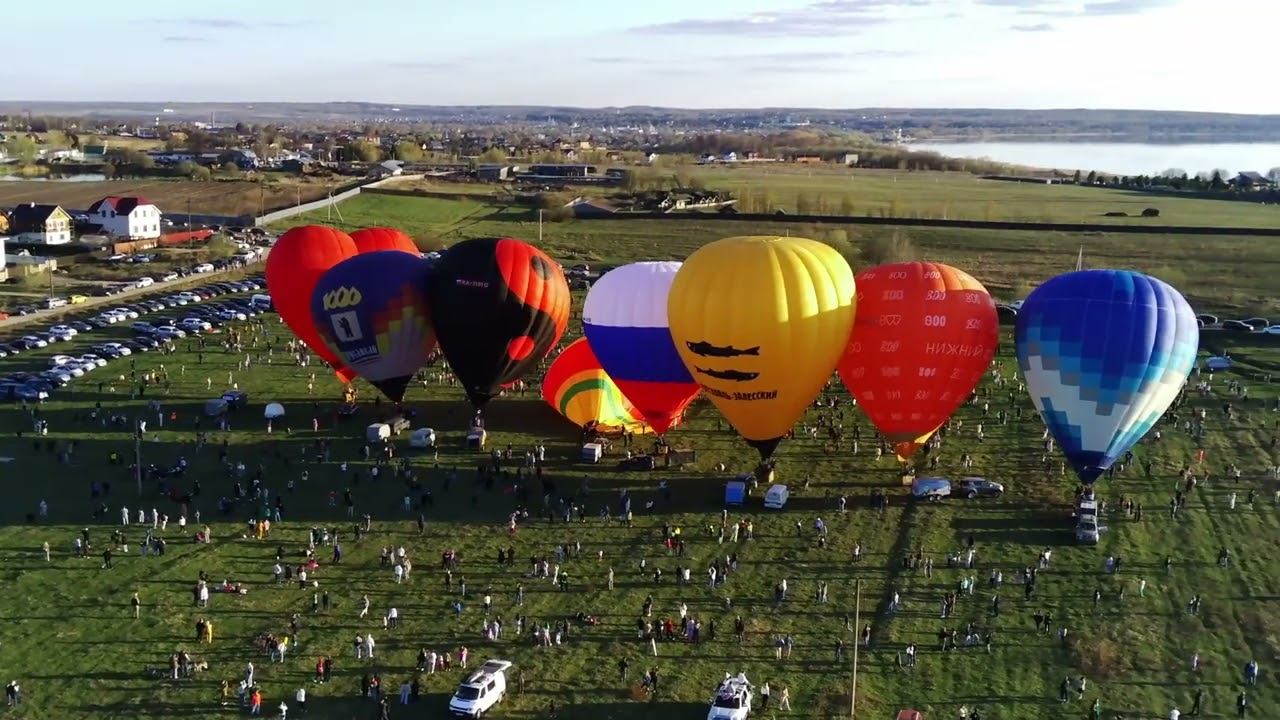 Фестиваль воздухоплавания. Переславль-Залесский, весна 2023 смотреть онлайн