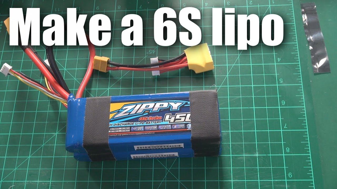 An alternative to using 6S lipos смотреть онлайн