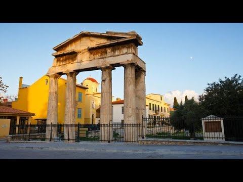 #short's #Greece #Athens #Roman #Agora #torism #walking #tour #4k смотреть онлайн