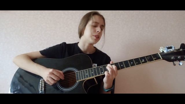 Lumen - Гореть (кавер на гитаре LissaCovers) --- красива песня под гитару смотреть онлайн