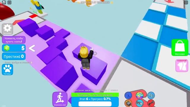 прохождение обби в sroblox!!! смотреть онлайн