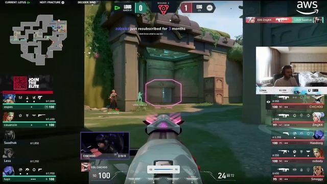 Tarik's reaction to ZmjjKK 4k Against LOUD | LOUD vs EDG | VCT MASTERS Tokyo смотреть онлайн
