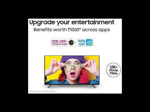 Samsung 138 cm (55 Inches) Wondertainment Series Ultra HD LED Smart TV UA55TUE60AKXXL (2020 Model)