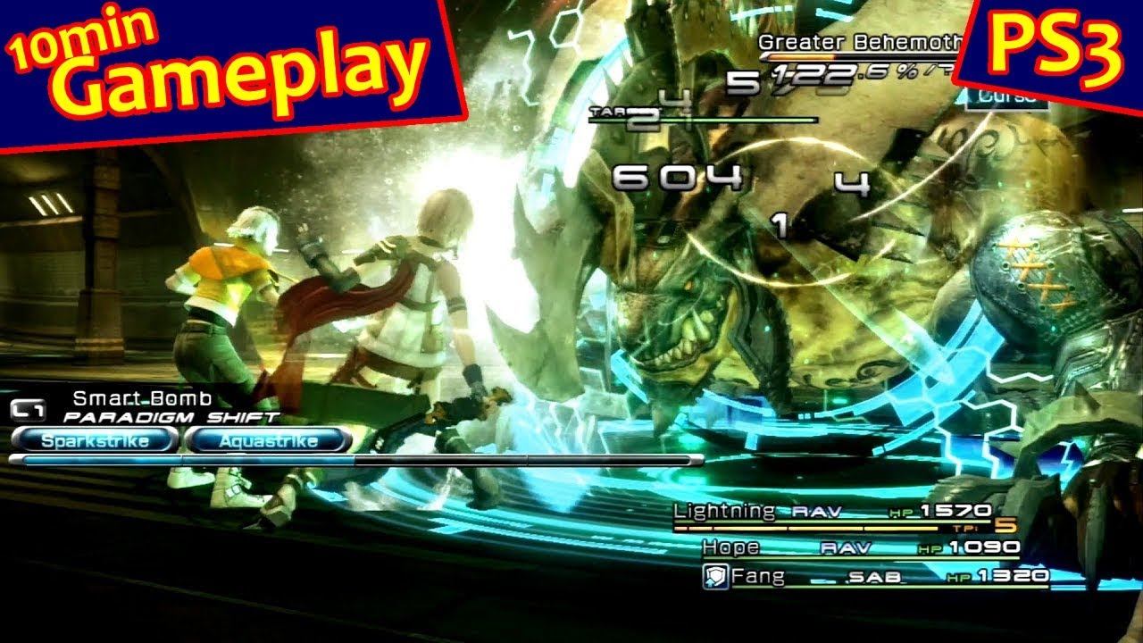 Final Fantasy 13 ... (PS3) Gameplay