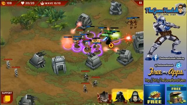 Star Wars Galactic Defense - #14 Endor Part 4 (Let's Play SWGD) смотреть онлайн