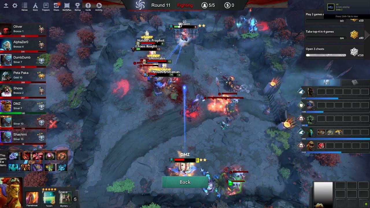 Lord Batrider - Atomic War Dota 2 Arcade #4 смотреть онлайн