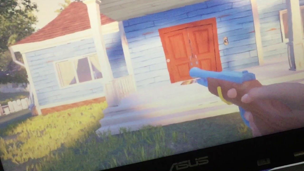 Nalla Playing Hello Neighbor | Hello Neighbor Alpha 2 Part 2 смотреть онлайн