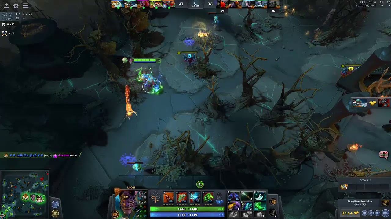 Dota 2 2460MMR +20 (Lion) смотреть онлайн