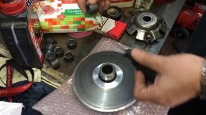 Инструкция: Установка роликов вариатора.