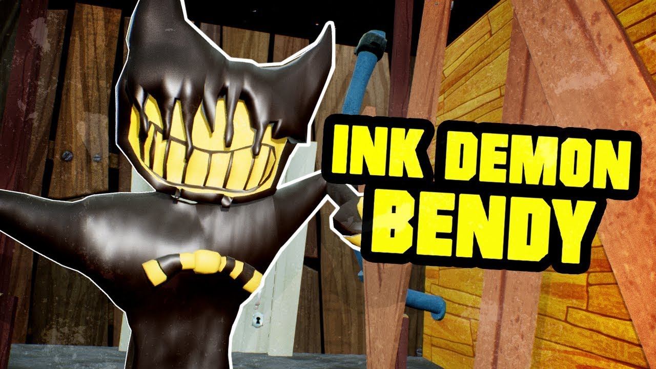 INK DEMON BENDY - Hello Neighbor Mod смотреть онлайн