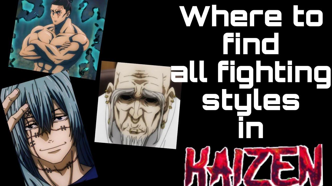 WHERE TO FIND ALL FIGHTING STYLES IN KAIZEN!!! смотреть онлайн