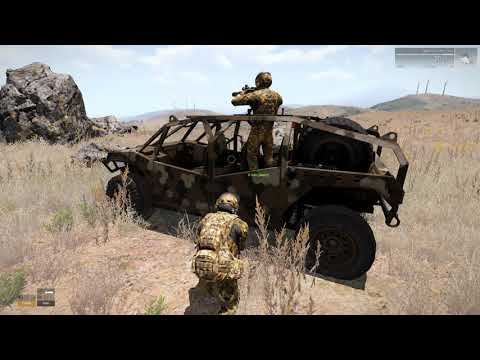 ARMA3 - Attack on NATO meeting with UAV смотреть онлайн