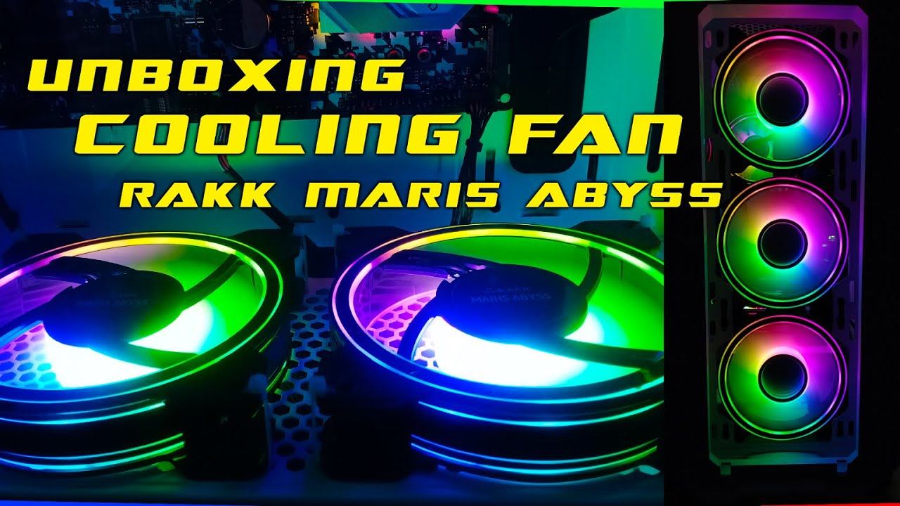 ⭕ Rakk Maris Abyss RGB Cooling Fan Unboxing ⦿ 3in1 Cooling Fan With Lightning Kit RGB 120mm смотреть онлайн