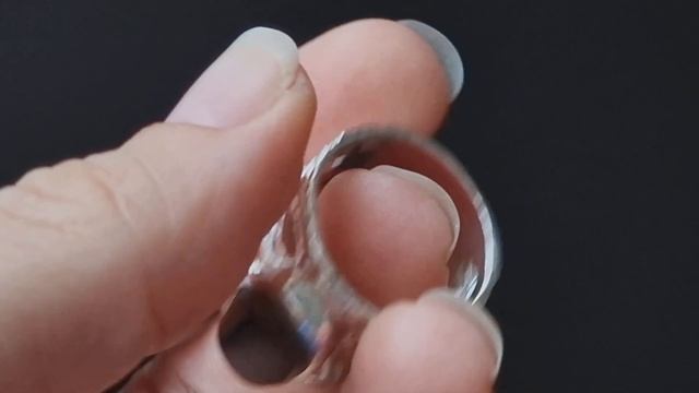 Серебряное кольцо с крупным аммолитом смотреть онлайн