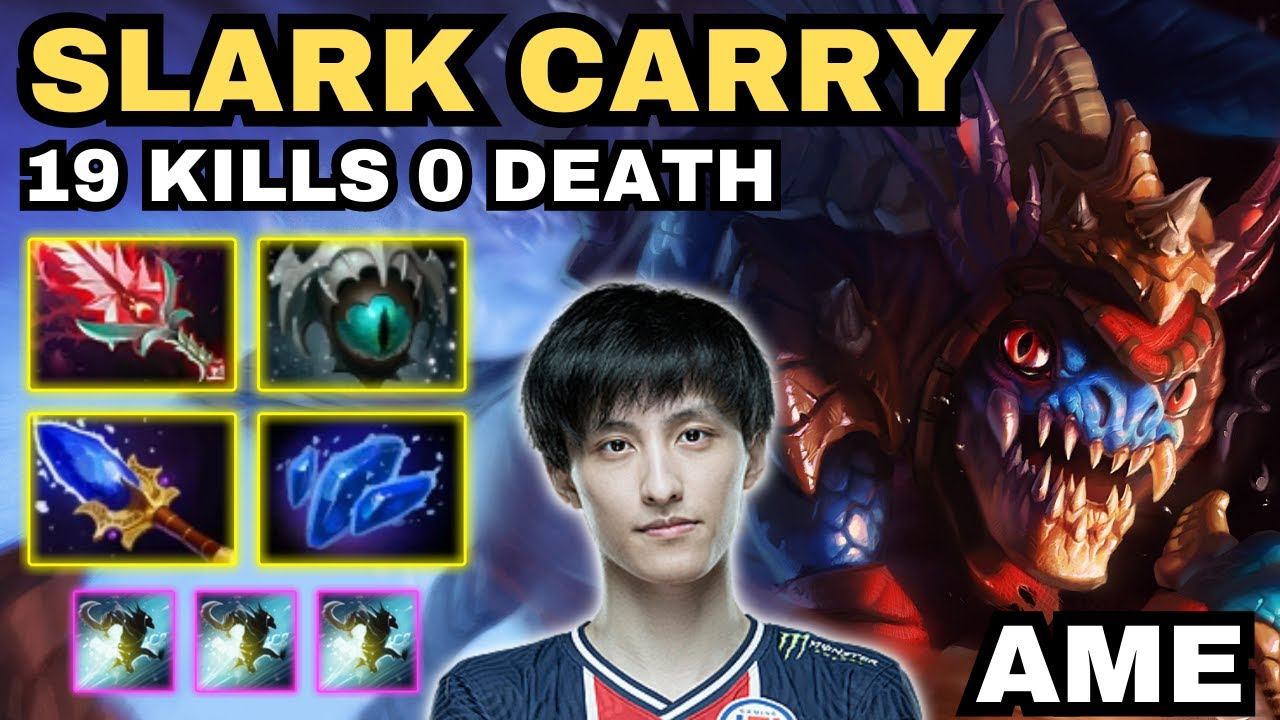 🔥 AME Slark Carry 19 KILLS 0 DEATH Highlights 7.34b 🔥 Immortal 10 AME Ez Lane - Dota 2 смотреть онлайн