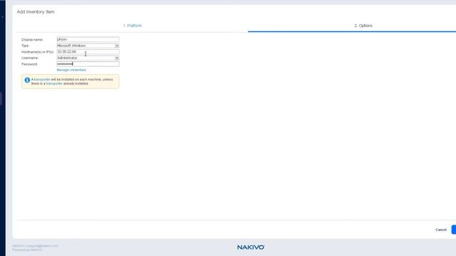 How to add Physical Machine to NAKIVO Backup & Replication Inventory смотреть онлайн