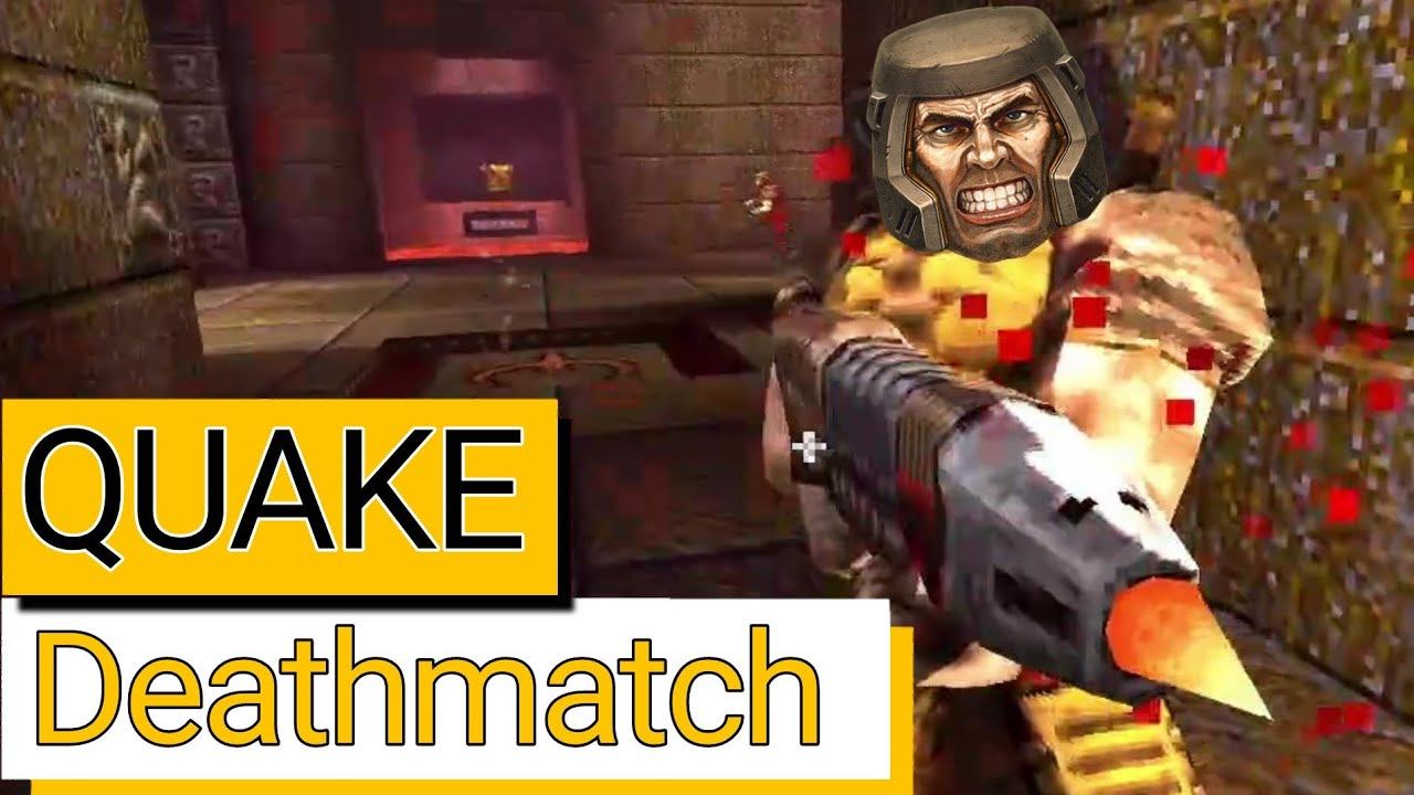 There's LAVA, There's DEATH | Door to Chthon | Quake Deathmatch смотреть онлайн