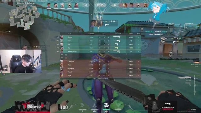 SEN TenZ Uses Odin Every Round as Possible for His Shittiest Map #Valorant смотреть онлайн