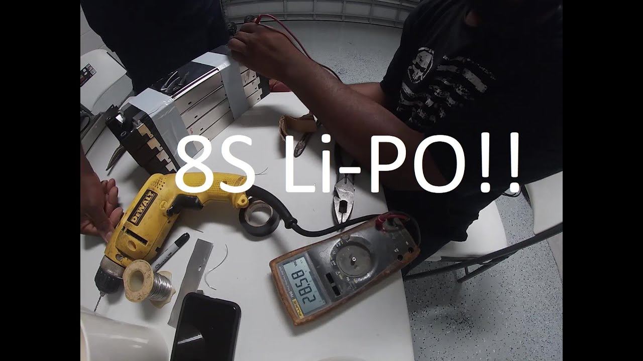 LG Chem Cell Electric Gokart Part 2