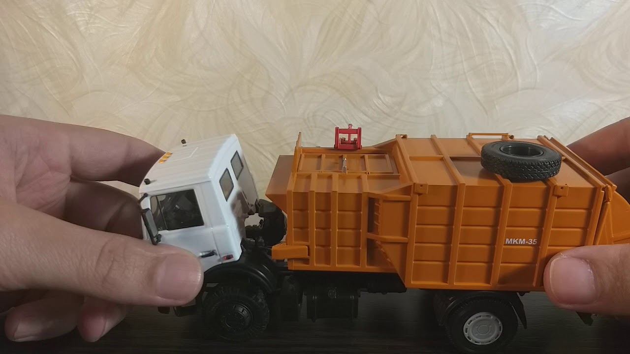 Авто история  МАЗ 5737 МКМ 35 мусоровоз