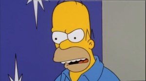 Homer Simpson and Carmen Electra (rus)