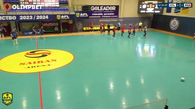 ЗИМНЕЕ ПЕРВЕНСТВО AFL 2024-2 Высшая лига. KTL 2:3 Федерация Профсоюзов смотреть онлайн