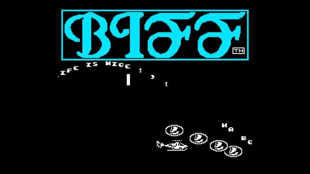 Biff The Chimp Crack intro - Volga Soft [#zx spectrum demo site zxaaa.net] смотреть онлайн