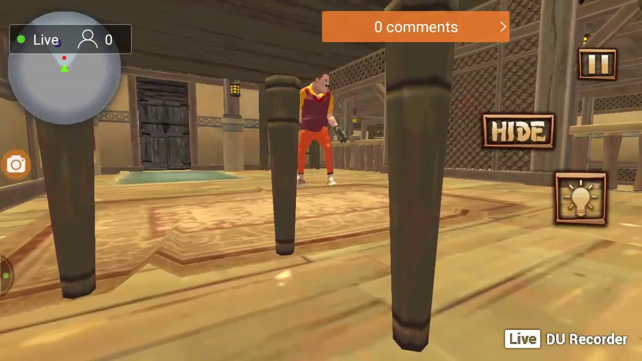 PLAYING HELLO NEIGHBOR ON ANDROID смотреть онлайн