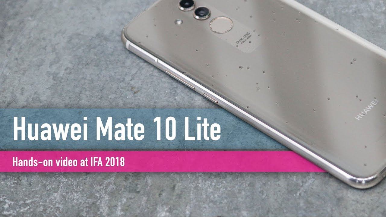 Huawei Mate 20 Lite hands-on смотреть онлайн