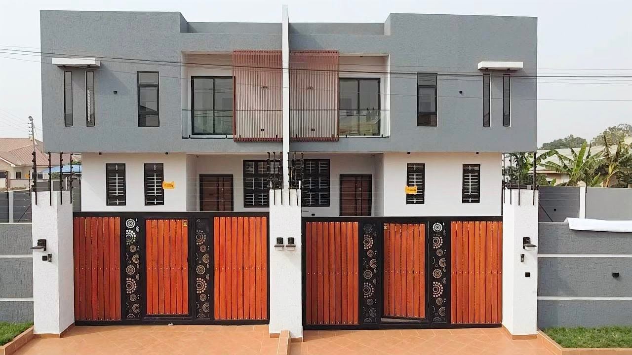 $220K for this Newly Built 4bedroom House at Oyarifa | House Tour 45 смотреть онлайн