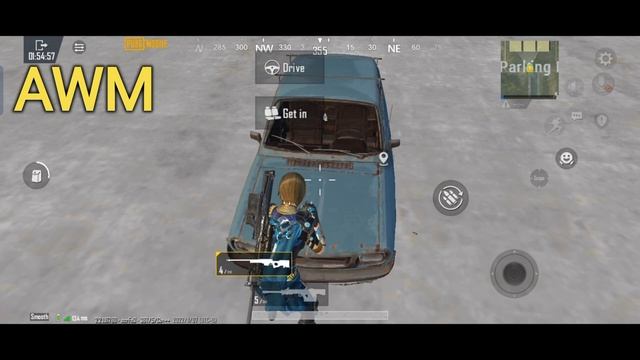 AWM Vs AMR  Drop Weapon In Pubg