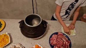 Говядина в афганском казане по авторском рецепту от Максима