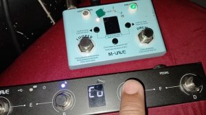 Pedal M-Vave Lost Tempo e Chocolate 🍫 Midi trabalhando juntos.