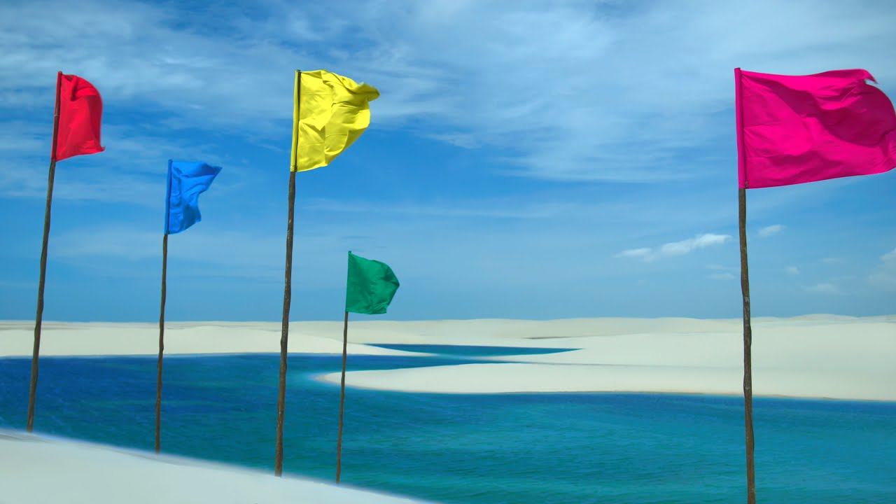 Kitesurfing in 4K HDR 60 fps - Bravia Sony Demo Video смотреть онлайн