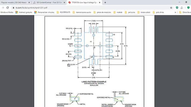 Diseño de Footprint de componente electrónico en Altium Designer 20 смотреть онлайн