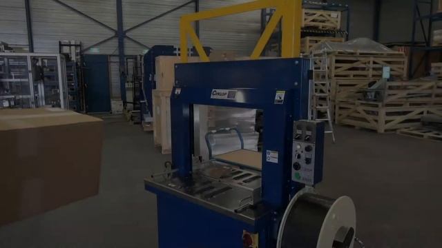 Strapping machine: Ampag Boxer TR with press смотреть онлайн