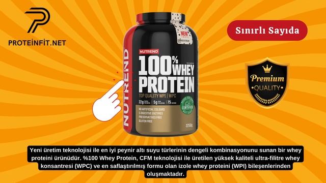 Nutrend %100 Whey Protein ile Kaslarınıza Güç Katın смотреть онлайн