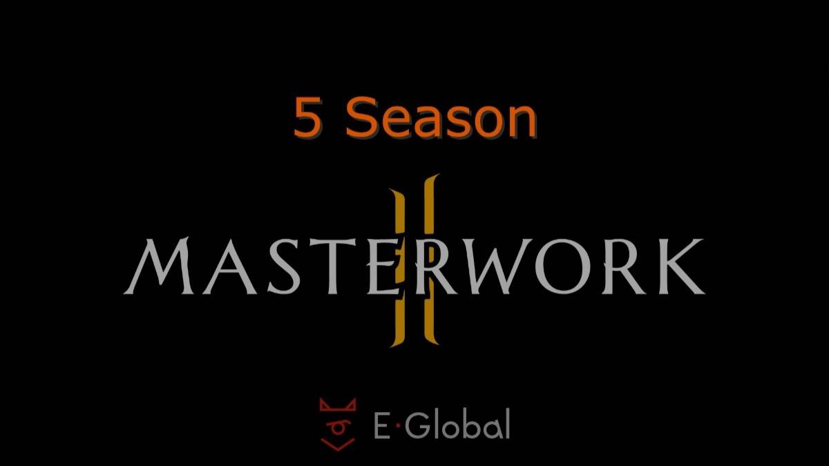 Lineage 2 E-Global MasterWork 5 Season